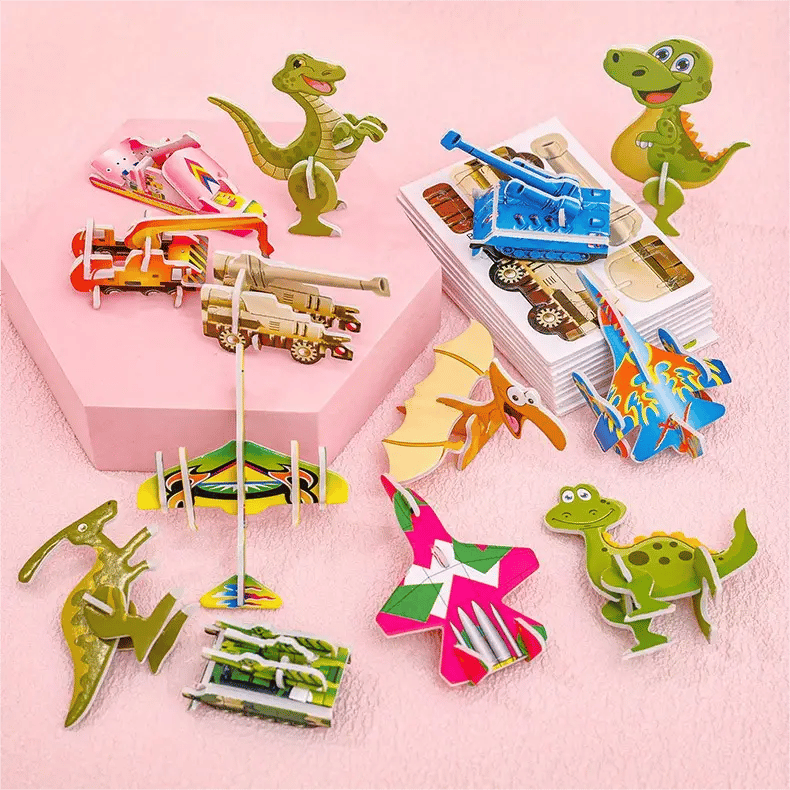 🔥Hot Sale-49% rabatt🔥Educational 3D Cartoon Puzzle🧩