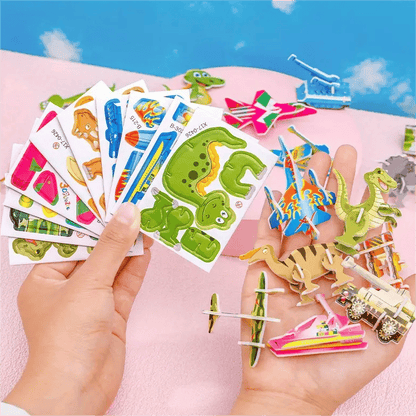 🔥Hot Sale-49% rabatt🔥Educational 3D Cartoon Puzzle🧩