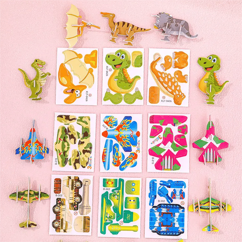 🔥Hot Sale-49% rabatt🔥Educational 3D Cartoon Puzzle🧩