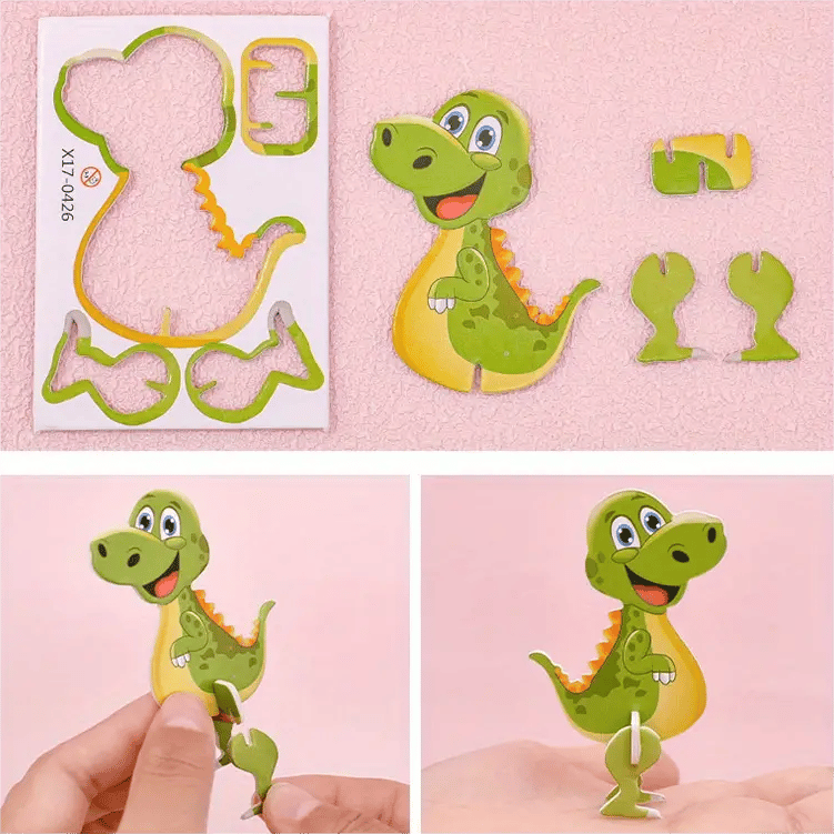 🔥Hot Sale-49% rabatt🔥Educational 3D Cartoon Puzzle🧩