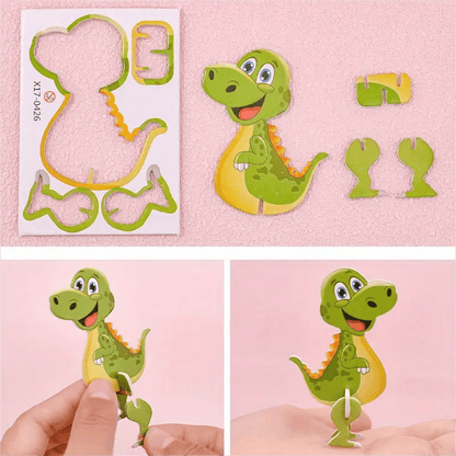 🔥Hot Sale-49% rabatt🔥Educational 3D Cartoon Puzzle🧩