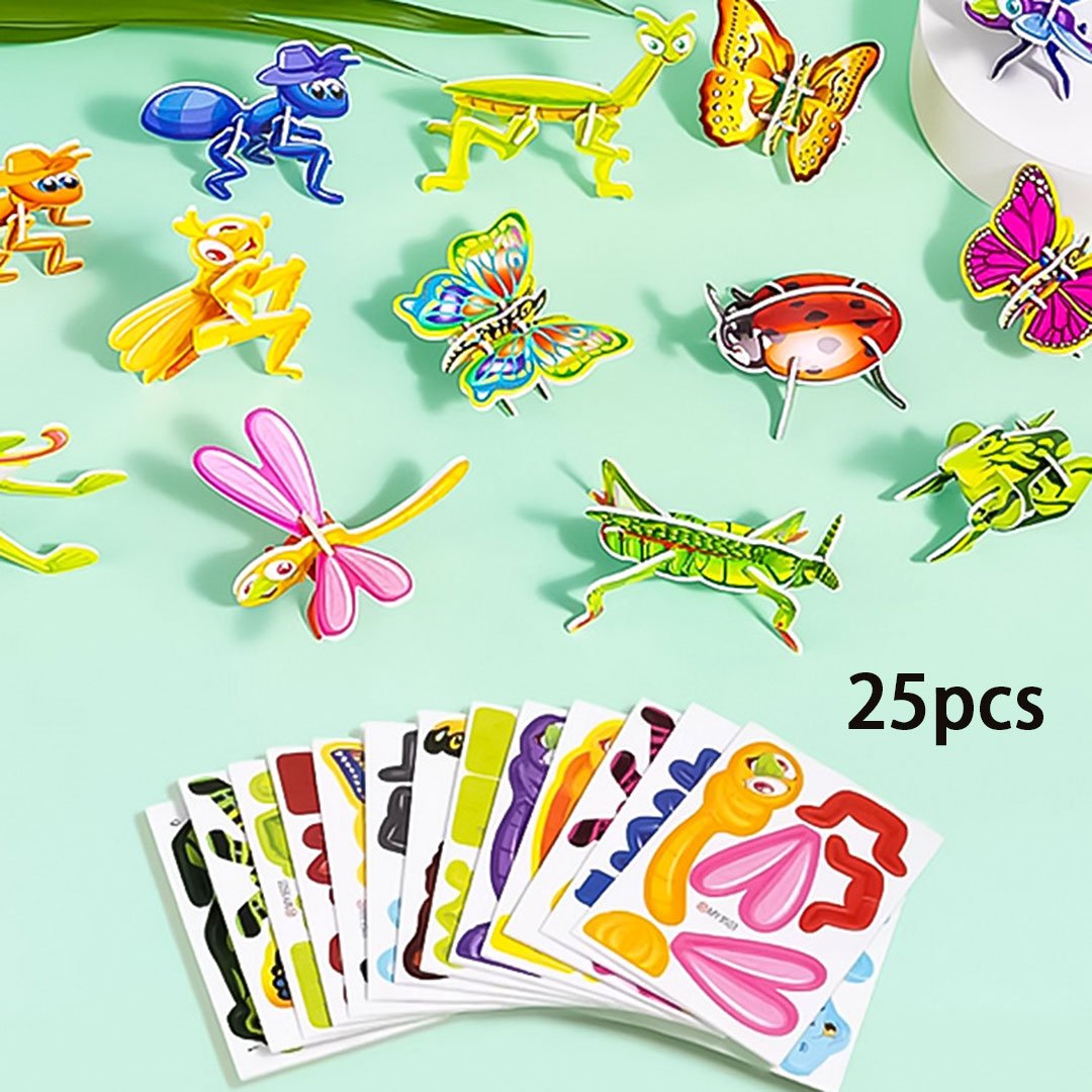 🔥Hot Sale-49% rabatt🔥Educational 3D Cartoon Puzzle🧩