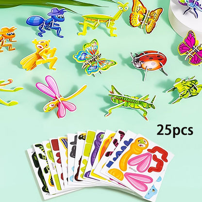 🔥Hot Sale-49% rabatt🔥Educational 3D Cartoon Puzzle🧩