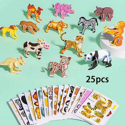 🔥Hot Sale-49% rabatt🔥Educational 3D Cartoon Puzzle🧩