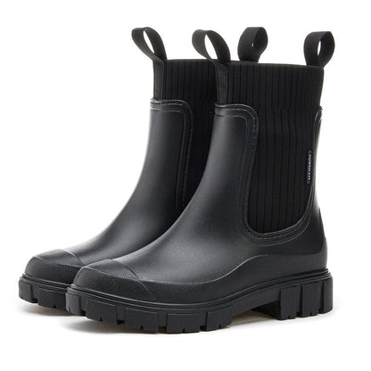 Vattentäta Halkfria Boots med Tjock Sula i Mellanlängd🎁Tidig julförsäljning - 49% rabatt🎅