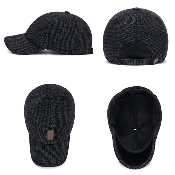 🔥REA 50% Rabatt -THEAITHFUL ™ Vinter varm lättvikt [Winter Baseball Caps med öronmuffor]