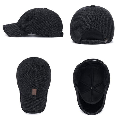 🔥REA 50% Rabatt -THEAITHFUL ™ Vinter varm lättvikt [Winter Baseball Caps med öronmuffor]