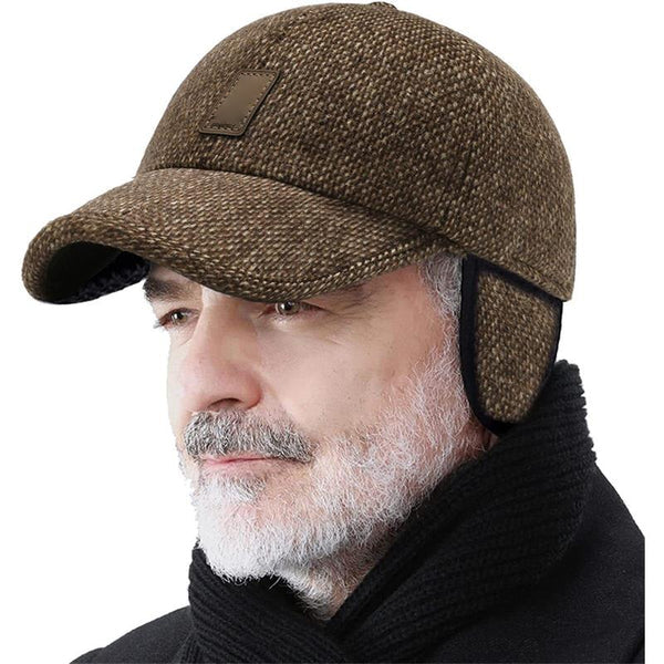 🔥REA 50% Rabatt -THEAITHFUL ™ Vinter varm lättvikt [Winter Baseball Caps med öronmuffor]