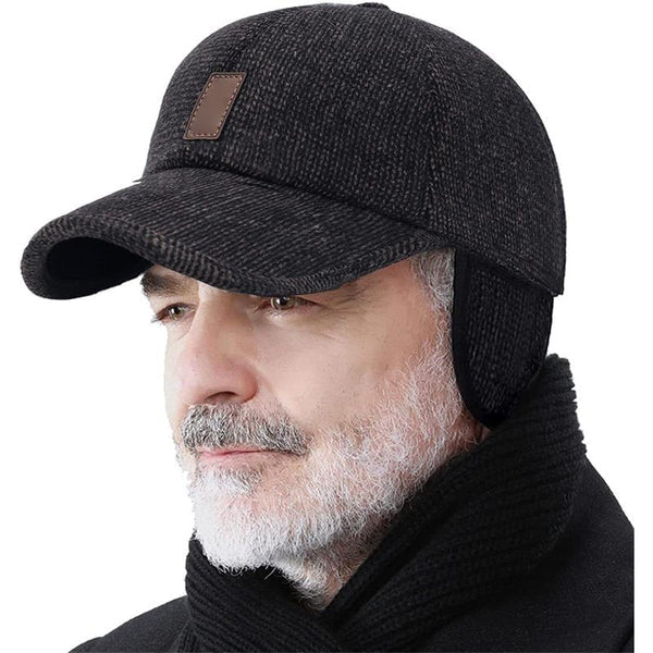 🔥REA 50% Rabatt -THEAITHFUL ™ Vinter varm lättvikt [Winter Baseball Caps med öronmuffor]