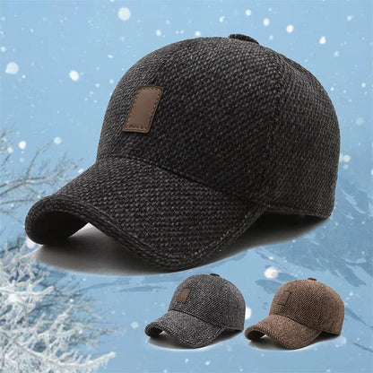 🔥REA 50% Rabatt -THEAITHFUL ™ Vinter varm lättvikt [Winter Baseball Caps med öronmuffor]