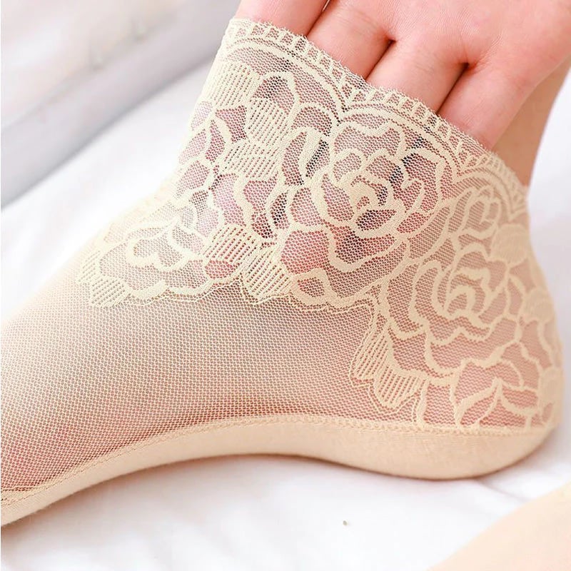⌛Nedsatt med 34 % 🔥 fem par sexy blondestrømper til kvinner🧦