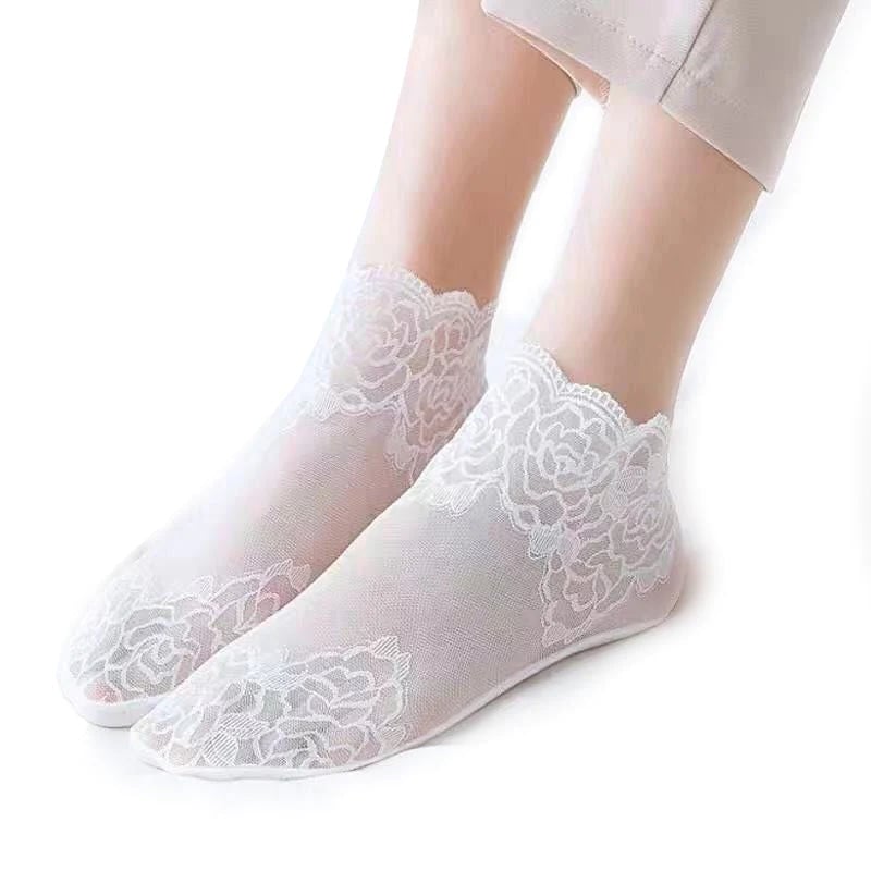 ⌛Nedsatt med 34 % 🔥 fem par sexy blondestrømper til kvinner🧦