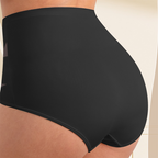 🌸Sista dagen - Köp 1 få 3-pack✨Plus-Size trosor med hög midja och korsade magkontroller