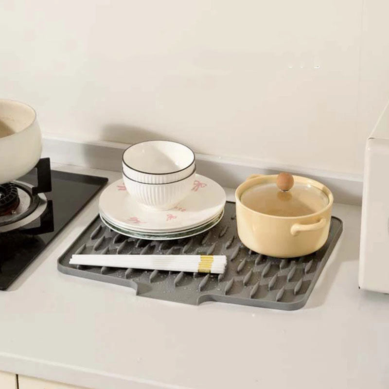 🍴Multifunksjonell og sammenleggbar avløpsmatte i silikon