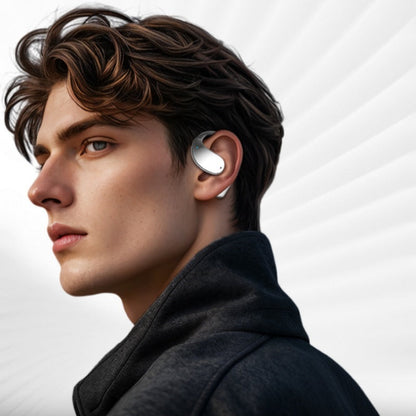 🎧✨ Trådløse åpne øretelefoner med LED-skjerm