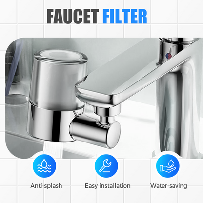 🔥 NYHET! 720° svängbart filtermunstycke för kran: Rent vatten och perfekt spray i ett! 💦✨