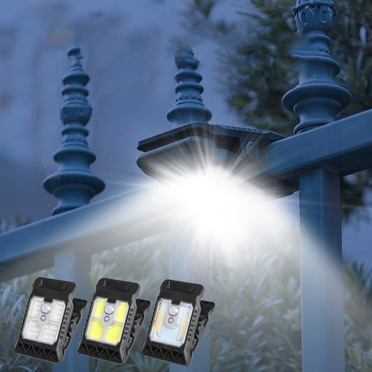 🌿Solcellelampe med bevegelsessensor – Kjøp 1 nå, få 1 gratis! Perfekt for hagen, balkongen og terrassen! 🏡