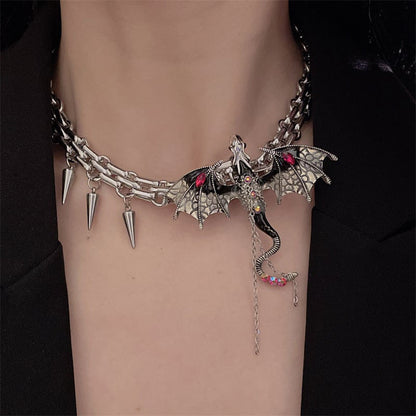 Justerbart drake halsband