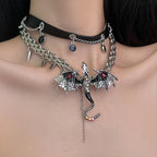Justerbart drake halsband
