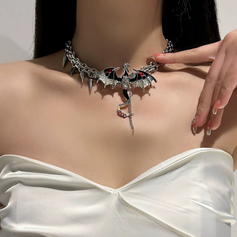 Justerbart drake halsband