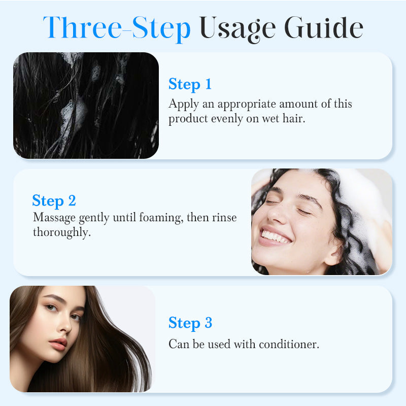 💕Heta erbjudanden 50% RABATT🌸🔥KÖP 2 FÅ 1 GRATIS🔥Uppfriskande schampo för slätt och glansigt hår