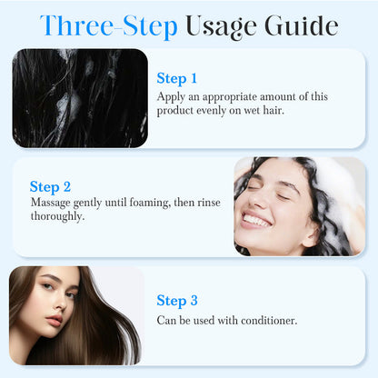 💕Heta erbjudanden 50% RABATT🌸🔥KÖP 2 FÅ 1 GRATIS🔥Uppfriskande schampo för slätt och glansigt hår