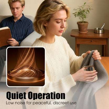 Bärbar uppladdningsbar rakapparat för tyg - 3 hastighetsinställningar med LED-ljus för tröjor och klädselvård 🔋✨