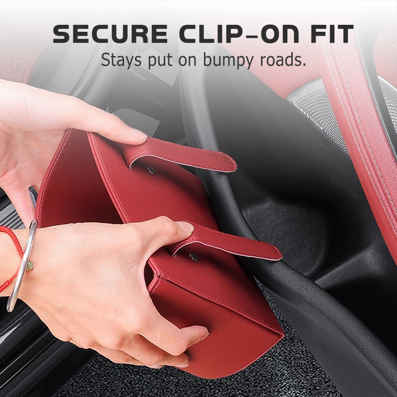 Universell läderdörrmugghållare