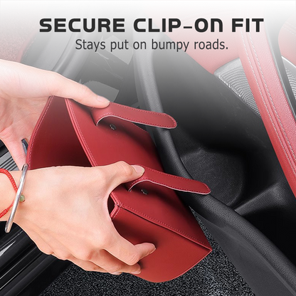 Universell läderdörrmugghållare