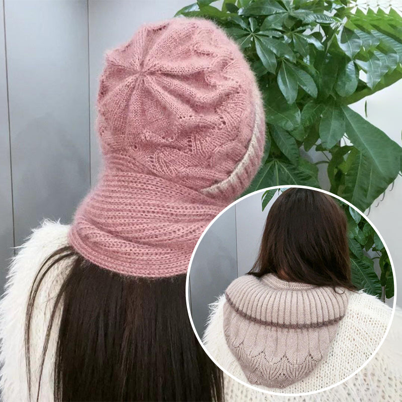 ✨Få 50% rabatt💖Damers integrerade öronskyddande vindtäta möss-scarf