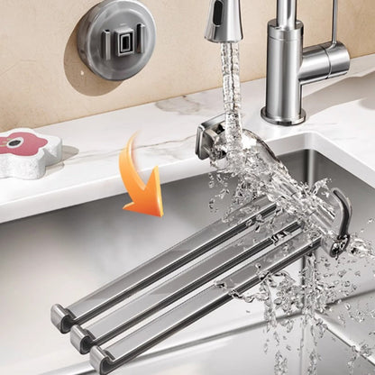 180° roterande handduksställ med sugkopp