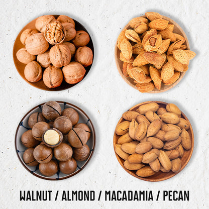 ✨ Enkel Handhållen Nötknäppare - Ergonomiskt Design med Avskärmat Grepp för Bekväm och Säker Användning 🔩📦