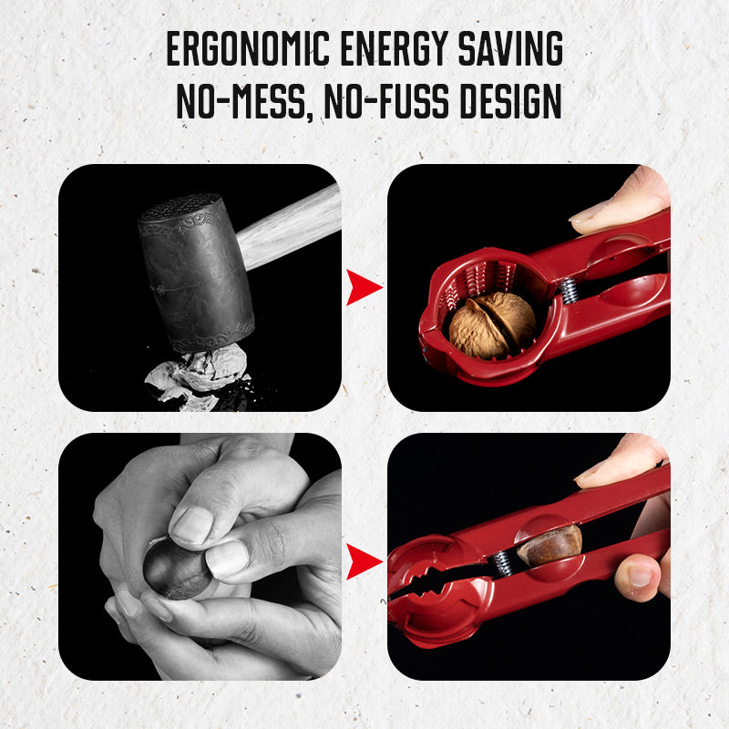 ✨ Enkel Handhållen Nötknäppare - Ergonomiskt Design med Avskärmat Grepp för Bekväm och Säker Användning 🔩📦