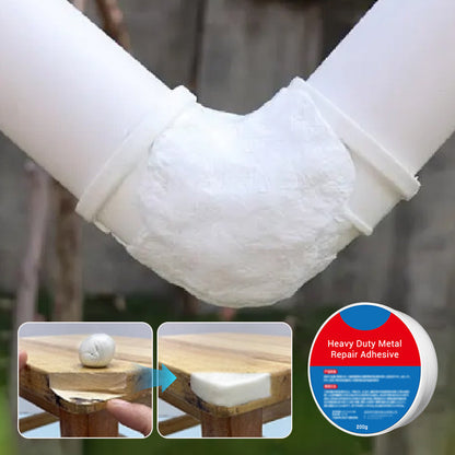 Kraftigt lim för metallreparation
