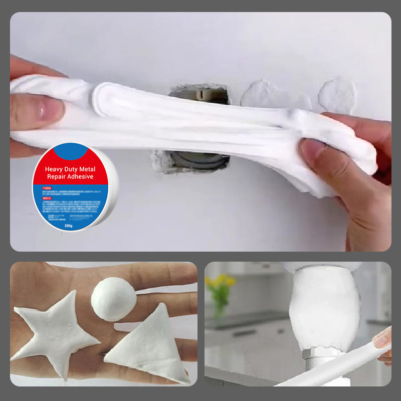 Kraftigt lim för metallreparation