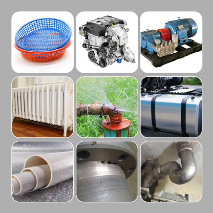 Kraftigt lim för metallreparation