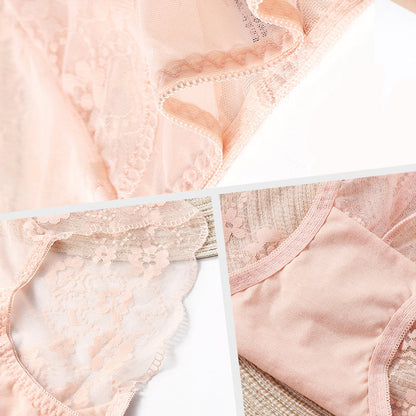 Sexiga andningsbara spetstrosor i plusstorlek