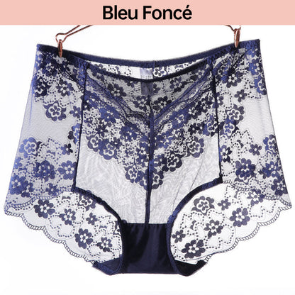 Sexiga andningsbara spetstrosor i plusstorlek