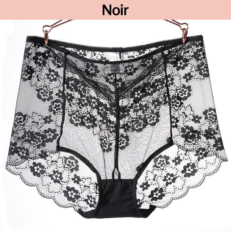 Sexiga andningsbara spetstrosor i plusstorlek