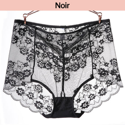 Sexiga andningsbara spetstrosor i plusstorlek