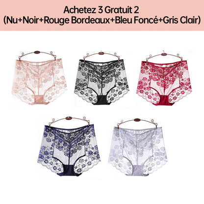 Sexiga andningsbara spetstrosor i plusstorlek