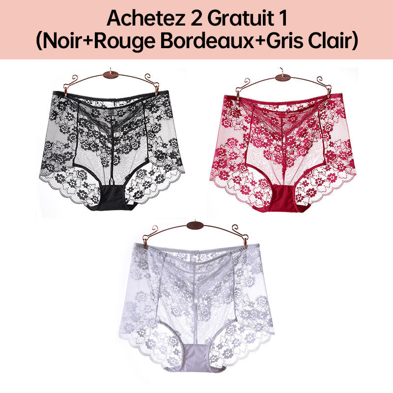 Sexiga andningsbara spetstrosor i plusstorlek