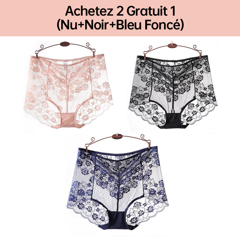 Sexiga andningsbara spetstrosor i plusstorlek