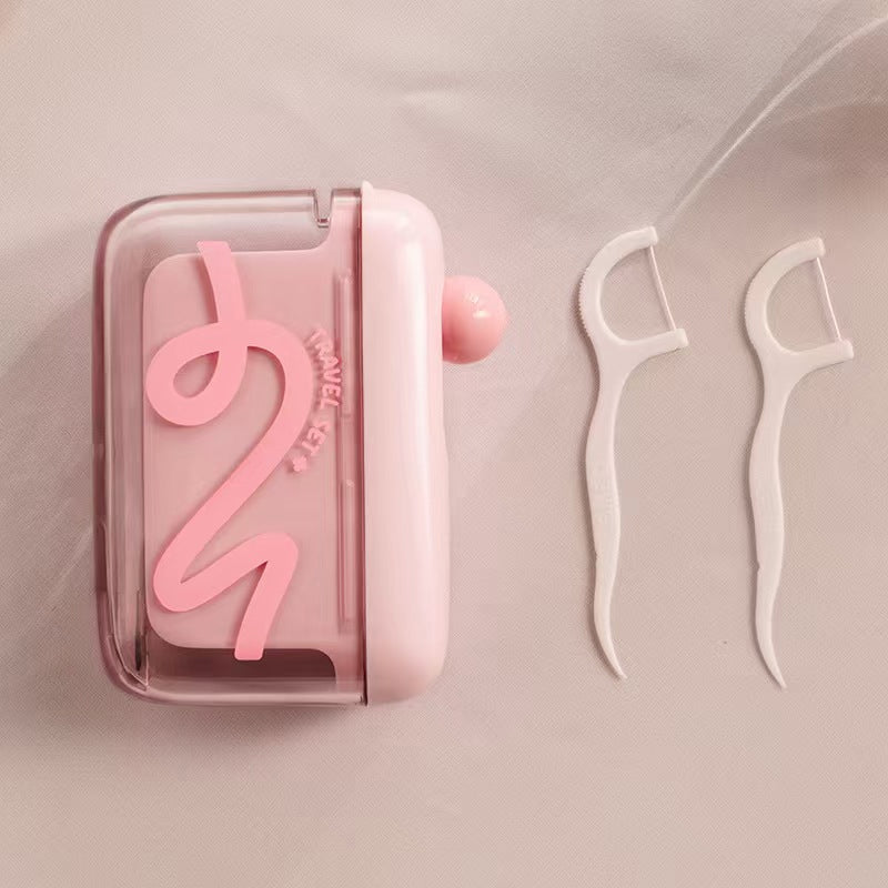 Automatisk popup-dispenser för tandtråd