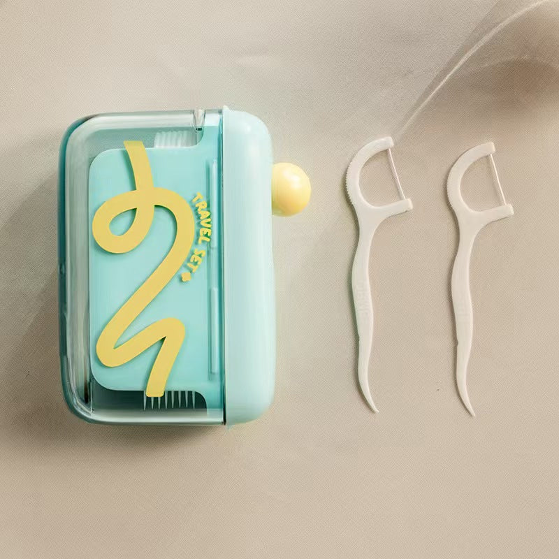 Automatisk popup-dispenser för tandtråd