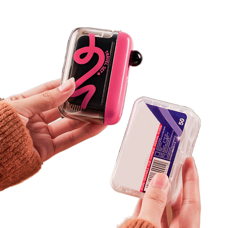 Automatisk popup-dispenser för tandtråd