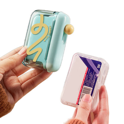 Automatisk popup-dispenser för tandtråd