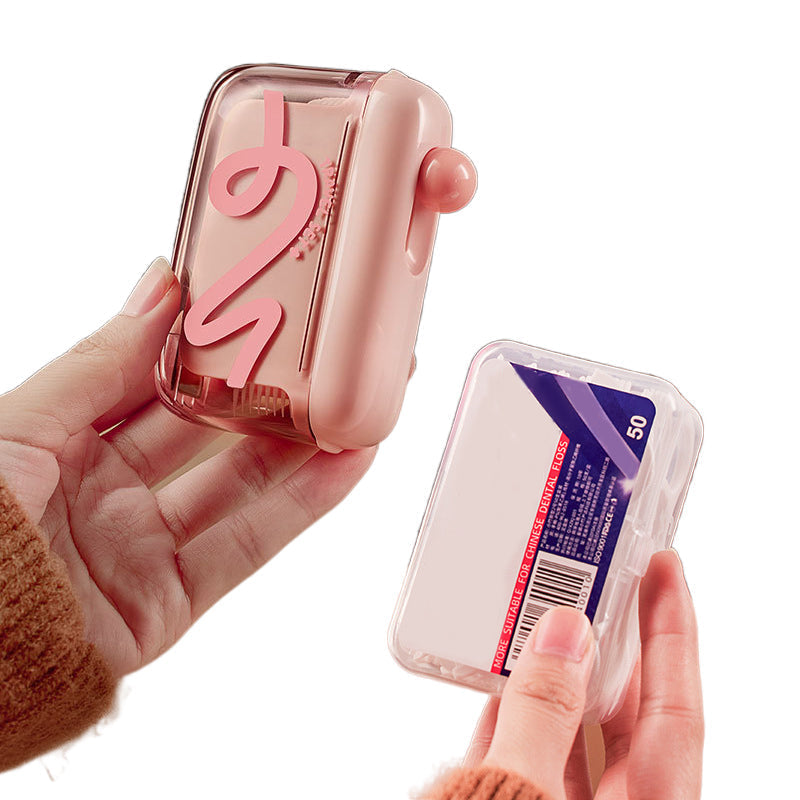 Automatisk popup-dispenser för tandtråd