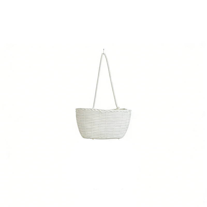 🧺 TIDBEGRÄNSAD 50% RABATT! ✨ Vägghängande förvaringsorganisatör – 3 nivåer, bohemisk stil, platsbesparande 🏡