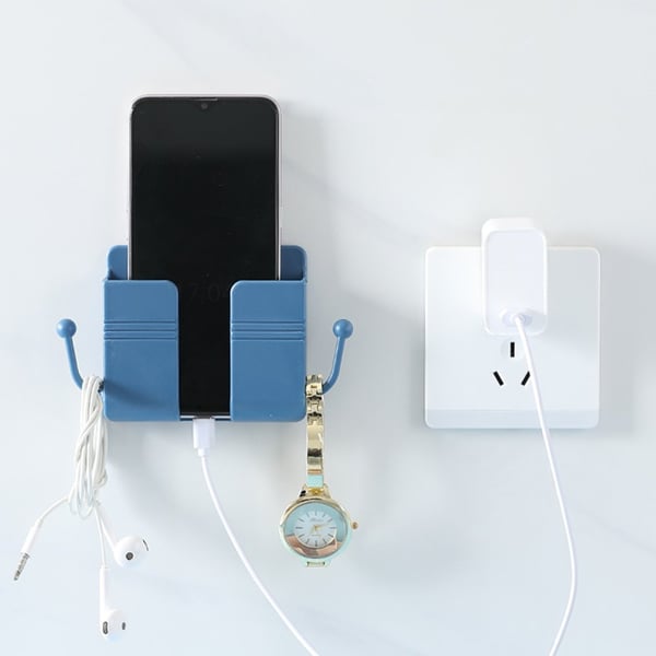 🔥 50% RABATT 📱 Fjärrkontroll & mobiltelefon väggförvaring ✨ Smart kontakt-väggmonterad hållare – organiserat, snyggt & praktiskt i hemmet 🏡